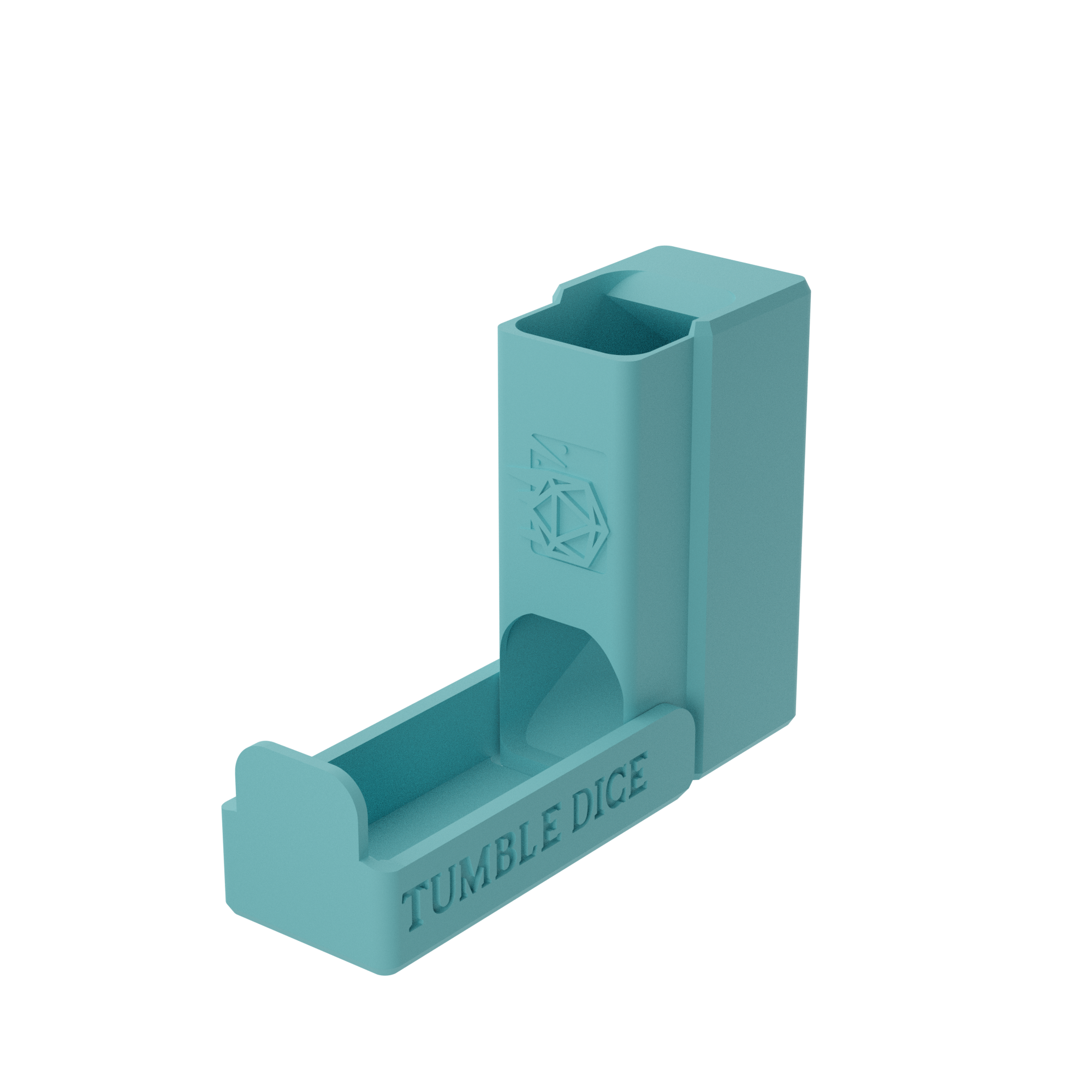 TumbleDice Tower 2 Matte Blue (PLA)
